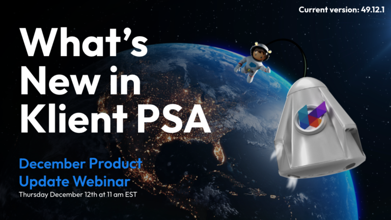 December 2024 Klient Product Update Webinar